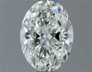 Picture of Natural Diamond 0.90 Carats, Oval with  Cut, I Color, VVS1 Clarity and Certified by GIA