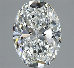 Picture of Natural Diamond 1.18 Carats, Oval with  Cut, G Color, VVS1 Clarity and Certified by GIA