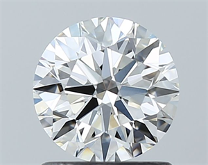 Foto Diamante Natural 1.01 quilates, Redondo , Color G, claridad VVS2 y certificado GIA de