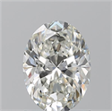 Natural Diamond 1.21 Carats, Oval with  Cut, H Color, VVS2 Clarity and Certified by GIA