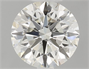 Diamante Natural 0.55 quilates, Redondo , Color J, claridad IF y certificado GIA