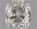 Natural Diamond 0.70 Carats, Cushion with  Cut, E Color, VS2 Clarity and Certified by GIA