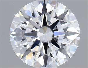 Picture of Lab Grown Diamond 1.04 Carats, Round with Ideal Cut, D Color, VVS1 Clarity and Certified by IGI