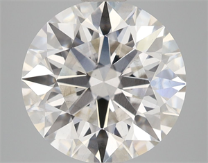 Picture of Lab Grown Diamond 5.01 Carats, Round with Ideal Cut, E Color, VS2 Clarity and Certified by IGI