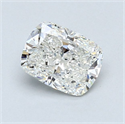 Diamante Natural 1.00 quilates, Del cojín , Color H, claridad VS1 y certificado GIA