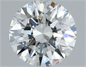 Natural Diamond 0.70 Carats, Round with Excellent Cut, I Color, VS2 Clarity and Certified by GIA