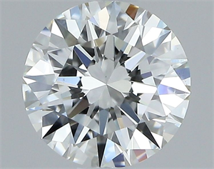 Picture of Natural Diamond 0.70 Carats, Round with Excellent Cut, I Color, VS2 Clarity and Certified by GIA