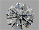 Natural Diamond 0.47 Carats, Round with Excellent Cut, E Color, VS2 Clarity and Certified by GIA
