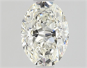 Diamante Natural 0.60 quilates, Ovalado , Color I, claridad VVS2 y certificado GIA