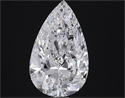 Natural Diamond 2.50 Carats, Pear with  Cut, D Color, VVS1 Clarity and Certified by GIA