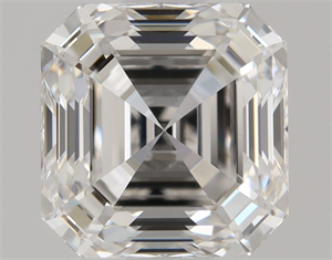 Foto Diamante Natural 0.90 quilates, Asscher , Color G, claridad IF y certificado GIA de