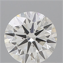 Natural Diamond 0.71 Carats, Round with Excellent Cut, G Color, VS2 Clarity and Certified by IGI