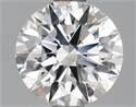 Lab Grown Diamond 1.19 Carats, Round with Ideal Cut, E Color, VVS2 Clarity and Certified by IGI