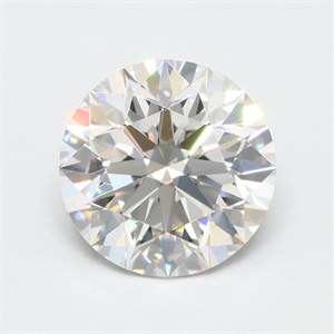 Picture of Lab Grown Diamond 1.12 Carats, Round with Ideal Cut, D Color, VVS2 Clarity and Certified by IGI
