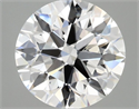 Del inventario de diamantes de laboratorio, 2.55 quilates, Redondo , Color E, claridad VS1 y certificado IGI