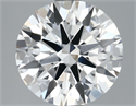 Del inventario de diamantes de laboratorio, 2.41 quilates, Redondo , Color E, claridad VS2 y certificado GIA