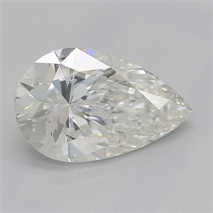 Picture of Natural Diamond 1.01 Carats, Pear with  Cut, J Color, SI2 Clarity and Certified by GIA