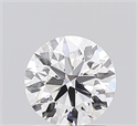Del inventario de diamantes de laboratorio, 1.04 quilates, Redondo , Color D, claridad VVS2 y certificado IGI