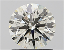 Diamante Natural 1.12 quilates, Redondo , Color J, claridad VS2 y certificado IGI