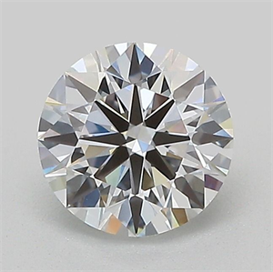 Picture of Lab Grown Diamond 1.04 Carats, Round with Ideal Cut, D Color, VS1 Clarity and Certified by IGI