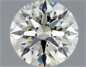 Diamante Natural 0.52 quilates, Redondo , Color J, claridad VVS1 y certificado GIA