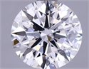 Del inventario de diamantes de laboratorio, 1.13 quilates, Redondo , Color D, claridad VS2 y certificado IGI