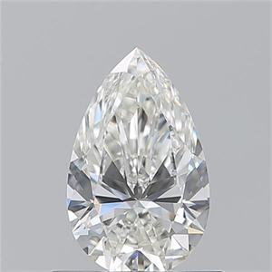 Picture of Natural Diamond 0.70 Carats, Pear with  Cut, H Color, VS1 Clarity and Certified by GIA