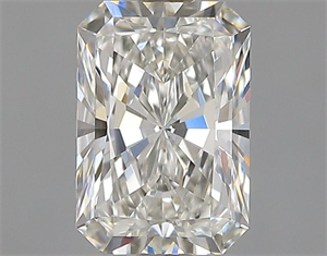Picture of Natural Diamond 0.81 Carats, Radiant with  Cut, H Color, VVS2 Clarity and Certified by GIA