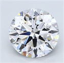 Diamante Natural 3.02 quilates, Redondo , Color D, claridad SI2 y certificado GIA