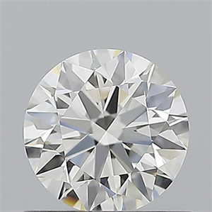 Picture of Natural Diamond 0.73 Carats, Round with Excellent Cut, I Color, VVS2 Clarity and Certified by GIA