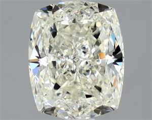 Foto Diamante Natural 1.50 quilates, Del cojín , Color L, claridad VVS2 y certificado GIA de