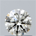 Diamante Natural 0.80 quilates, Redondo , Color M, claridad VVS1 y certificado GIA