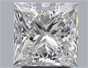 Natural Diamond 2.81 Carats, Princess with  Cut, F Color, VS2 Clarity and Certified by GIA