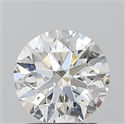 Diamante Natural 1.51 quilates, Redondo , Color F, claridad SI1 y certificado GIA