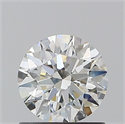 Natural Diamond 0.90 Carats, Round with Excellent Cut, I Color, VVS2 Clarity and Certified by GIA