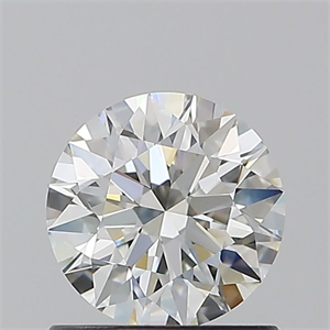 Picture of Natural Diamond 0.90 Carats, Round with Excellent Cut, I Color, VVS2 Clarity and Certified by GIA