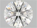 Diamante Natural 0.82 quilates, Redondo , Color I, claridad VVS2 y certificado GIA