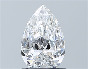 Picture of Natural Diamond 0.70 Carats, Pear with  Cut, E Color, VS2 Clarity and Certified by GIA