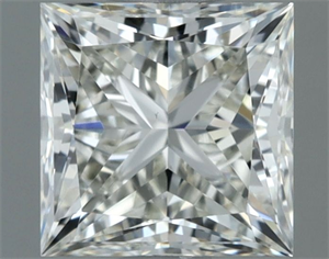 Foto Diamante Natural 1.00 quilates, Princesa , Color I, claridad VS1 y certificado IGI de