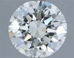 Foto Diamante Natural 2.90 quilates, Redondo , Color J, claridad VS1 y certificado IGI de