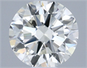 Diamante Natural 0.60 quilates, Redondo , Color I, claridad VS2 y certificado IGI