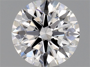 Foto Diamante Natural 0.46 quilates, Redondo , Color D, claridad VS2 y certificado GIA de