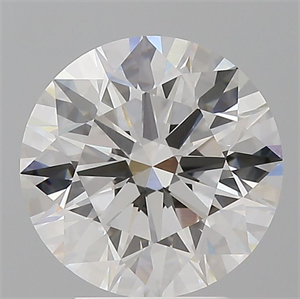 Foto Del inventario de diamantes de laboratorio, 3.59 quilates, Redondo , Color F, claridad VVS2 y certificado IGI de