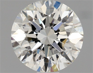 Picture of Natural Diamond 0.73 Carats, Round with Excellent Cut, H Color, VS1 Clarity and Certified by GIA
