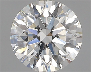 Picture of Natural Diamond 0.50 Carats, Round with Excellent Cut, E Color, SI1 Clarity and Certified by GIA