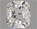 Natural Diamond 0.72 Carats, Cushion with  Cut, G Color, VS2 Clarity and Certified by GIA