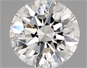 Diamante Natural 0.45 quilates, Redondo , Color E, claridad VVS1 y certificado GIA