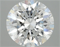 Lab Grown Diamond 3.92 Carats, Round with Excellent Cut, D Color, VVS2 Clarity and Certified by IGI
