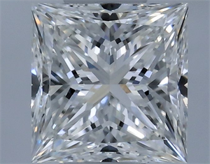 Foto Diamante Natural 0.31 quilates, Princesa , Color F, claridad VVS1 y certificado GIA de