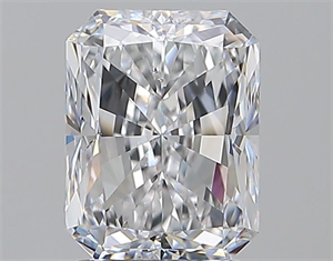 Picture of Natural Diamond 2.21 Carats, Radiant with  Cut, D Color, SI1 Clarity and Certified by GIA